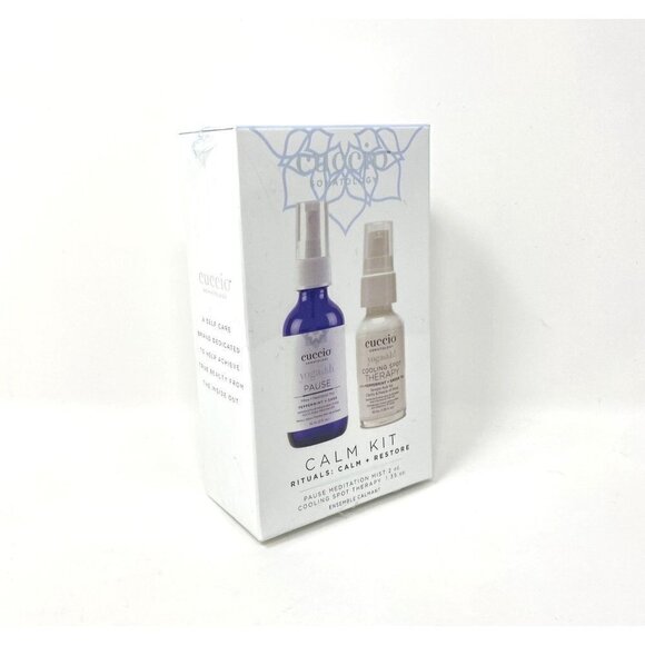 CUCCIO SOMATOLOGY The Calm Kit with Pause Mist/Cooling Spot Therapy - Picture 1 of 7